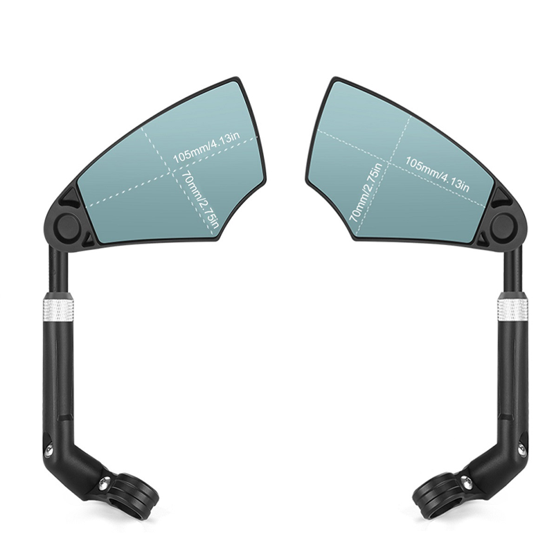 Adjustable Bicycle Handlebar Mirror - 360 Degree View