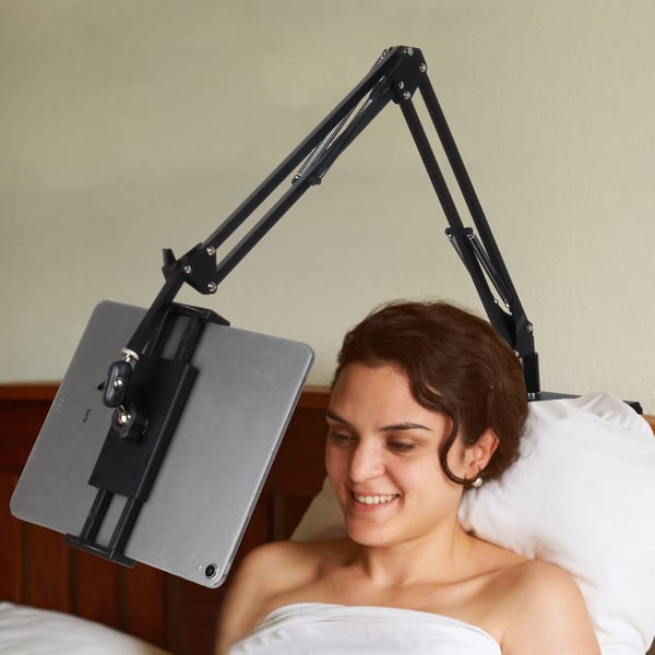 Hidden Bed Holder – Retractable Stand for Phone & Tablet