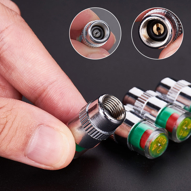 Tire Valve with Pressure Monitoring – Safe & Reliable Driving