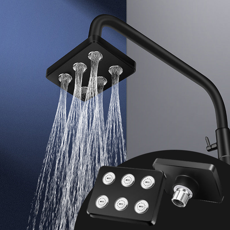 Flexible Square Shower Head – 360° Adjustable