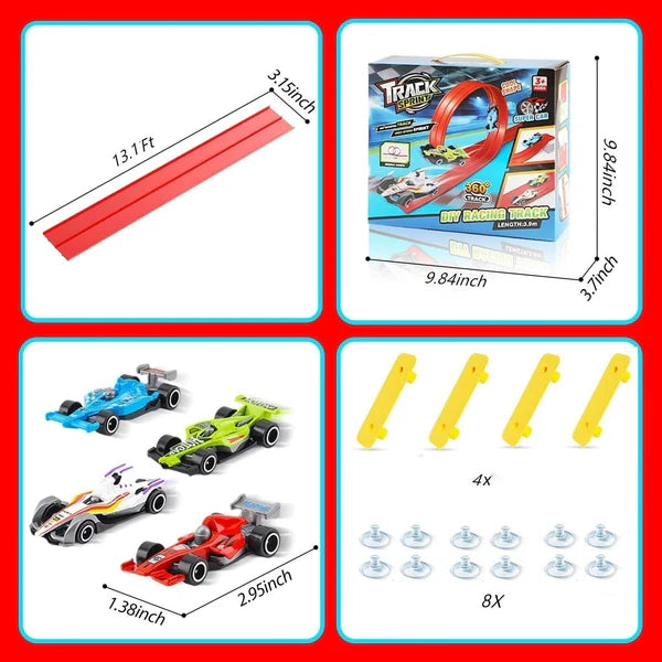 Flexible Racetrack Building Set