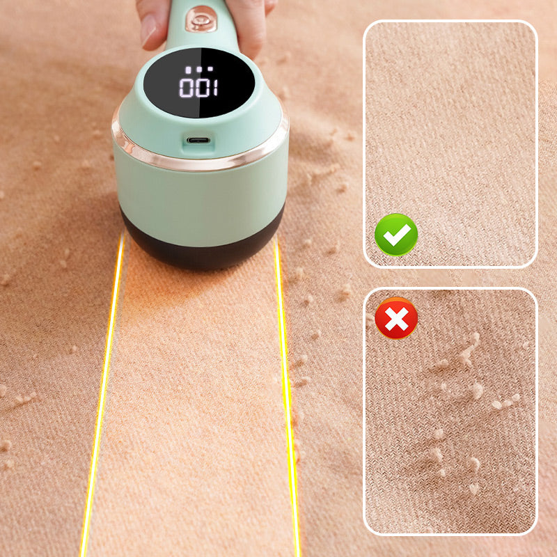 Powerful Fabric Shaver with Digital Display & 3 Modes