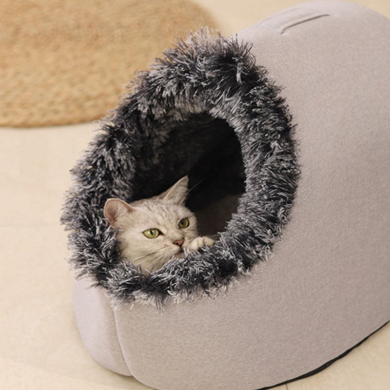 Cozy Warm Pet Sleeping Cave