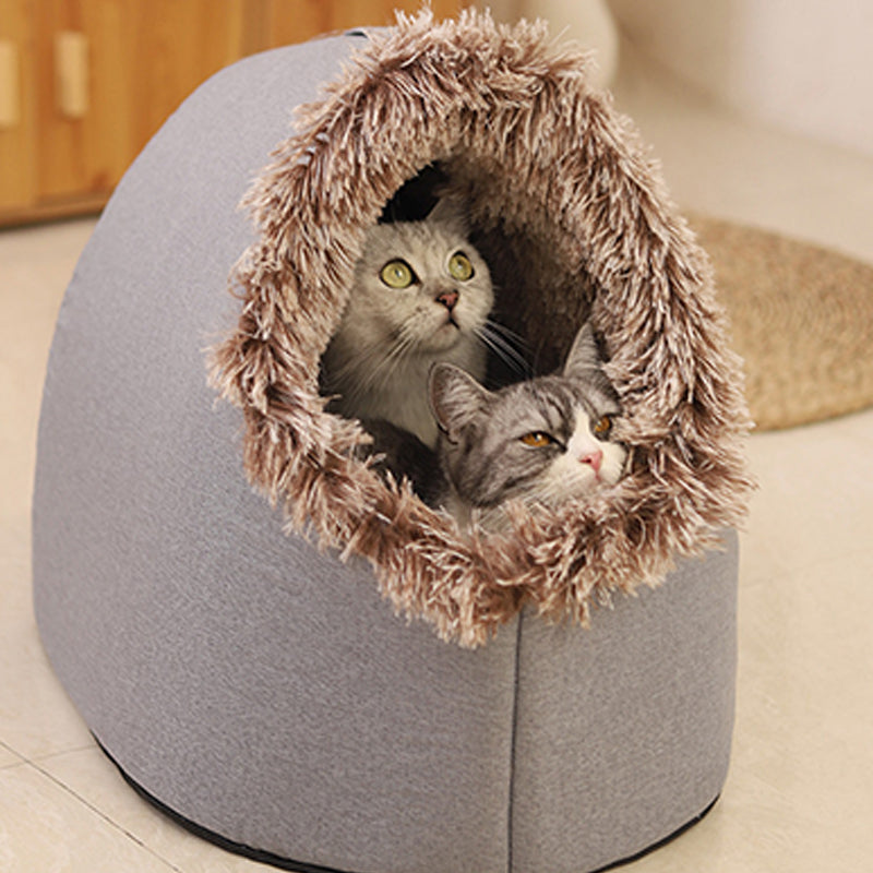 Cozy Warm Pet Sleeping Cave