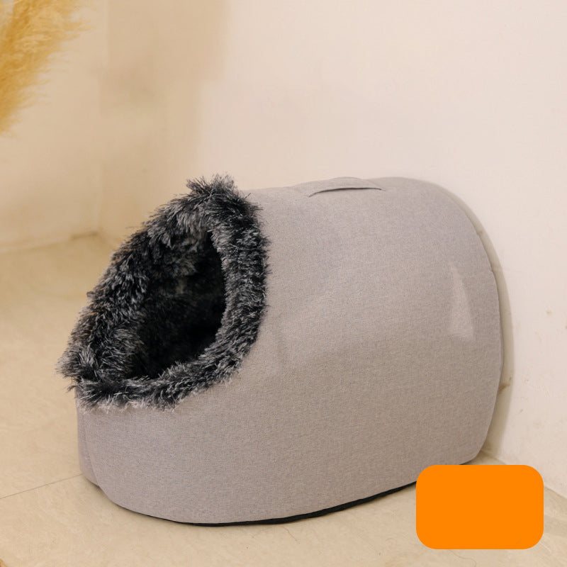 Cozy Warm Pet Sleeping Cave
