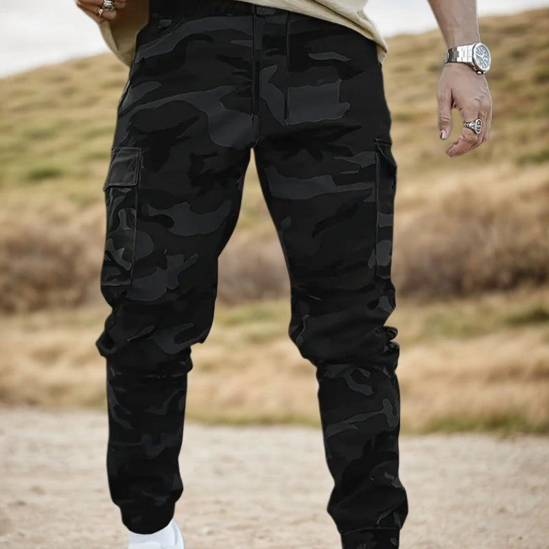 Men's Tactical Cargo Pants - Army Camouflage Print