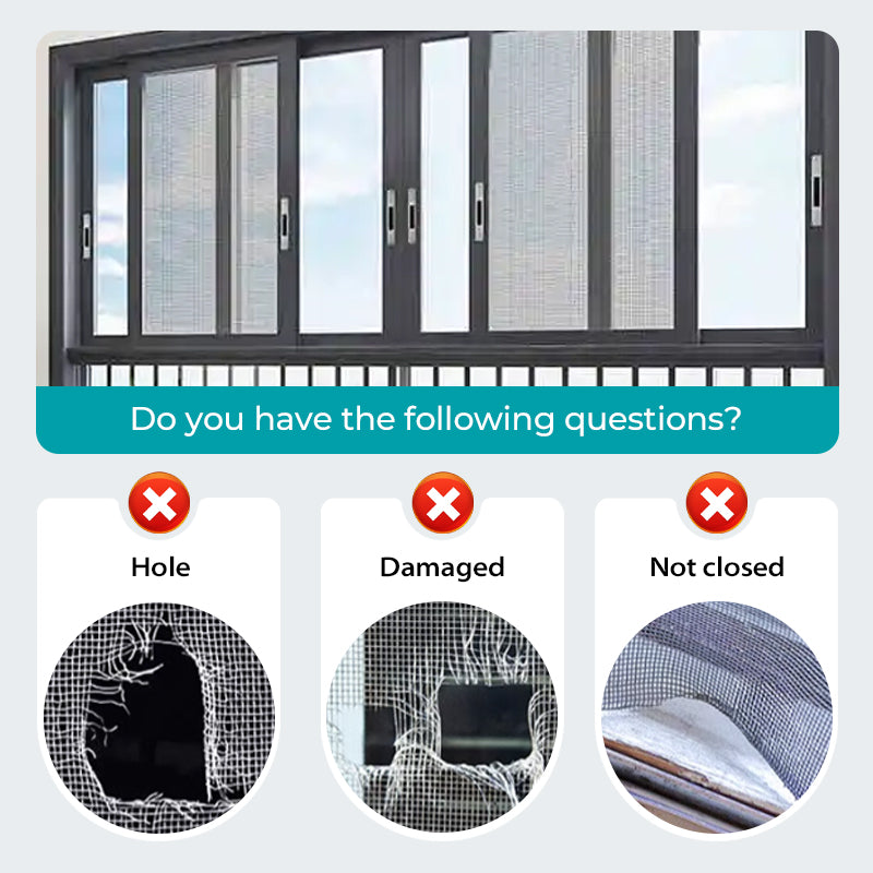 Self-Adhesive Window Screen Repair Tape