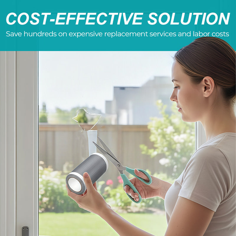 Self-Adhesive Window Screen Repair Tape