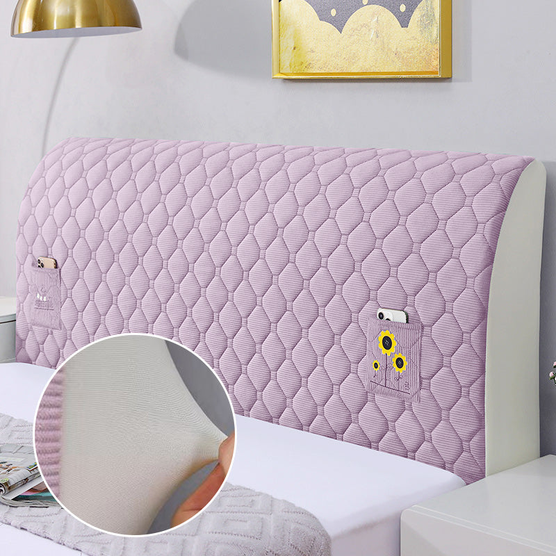 Padded Headboard Cover - Elastic Fit