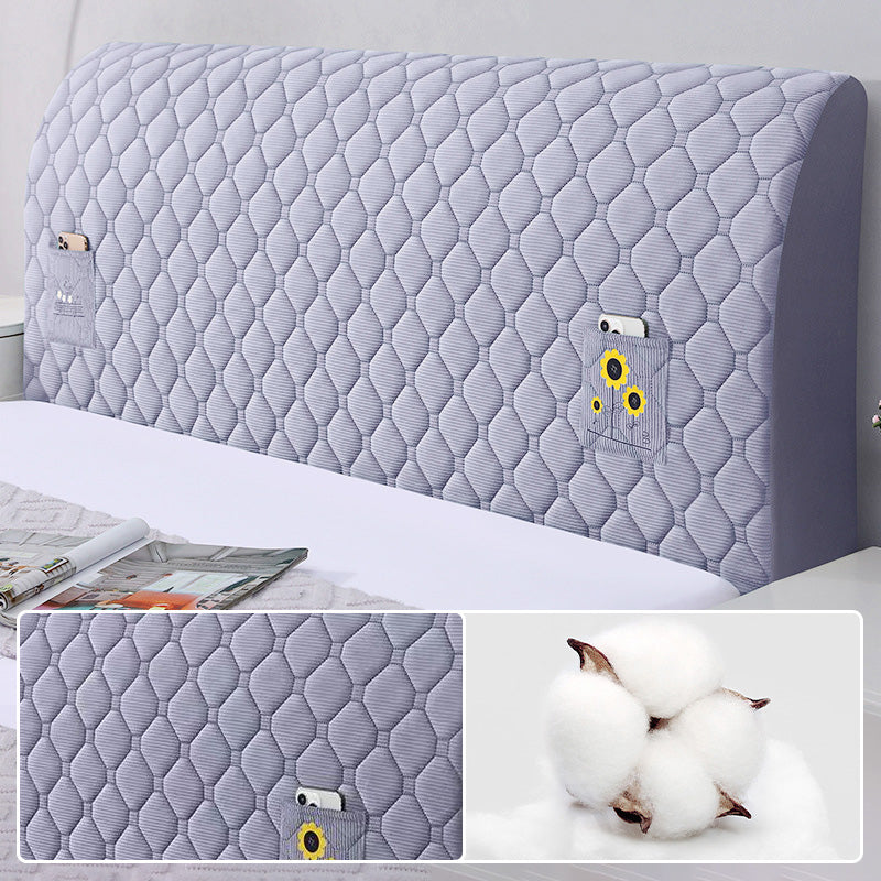 Padded Headboard Cover - Elastic Fit