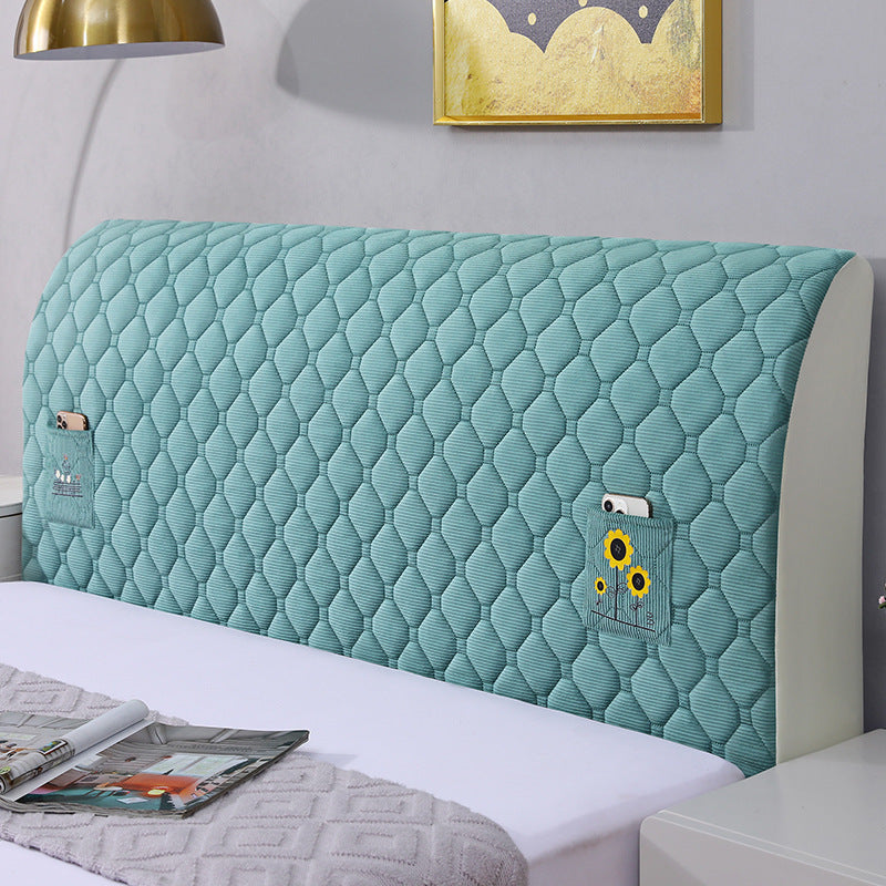 Padded Headboard Cover - Elastic Fit