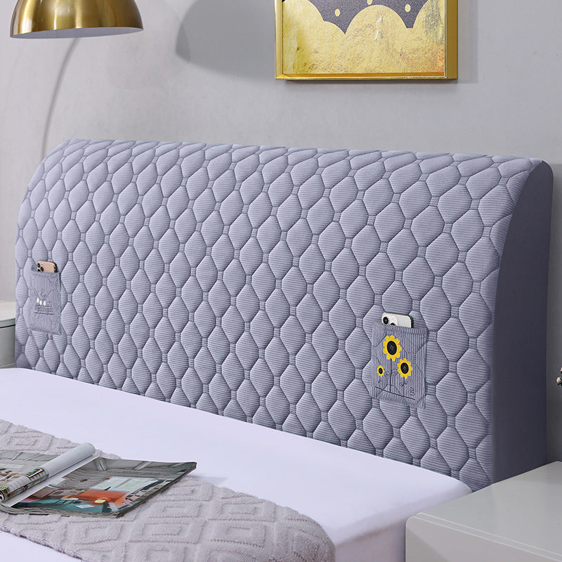 Padded Headboard Cover - Elastic Fit