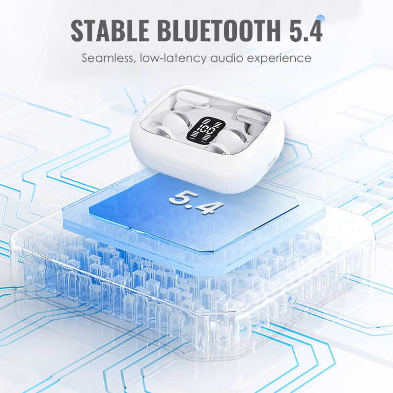 4-in-1 Wireless Earbuds with LED Powerbank Case