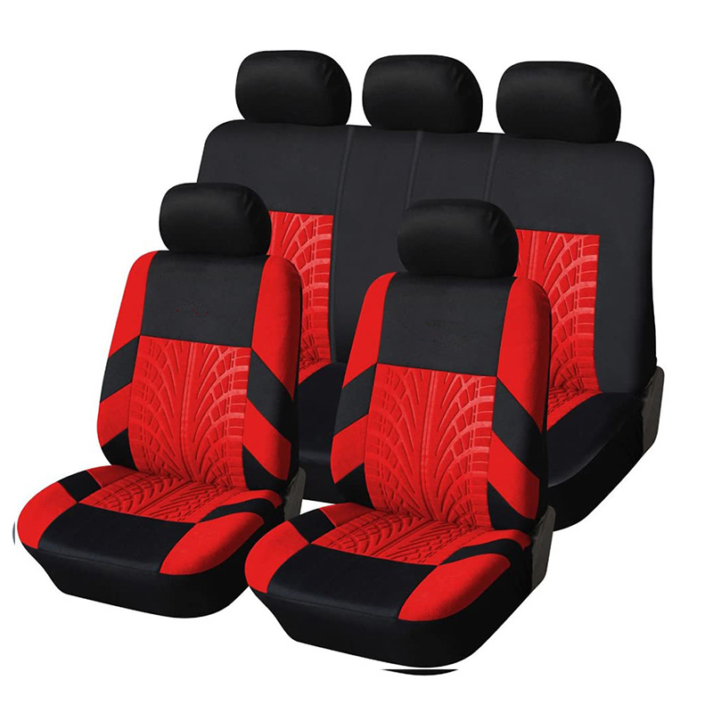 Tough Car Seat Cover Set (Tire-Tread Look)