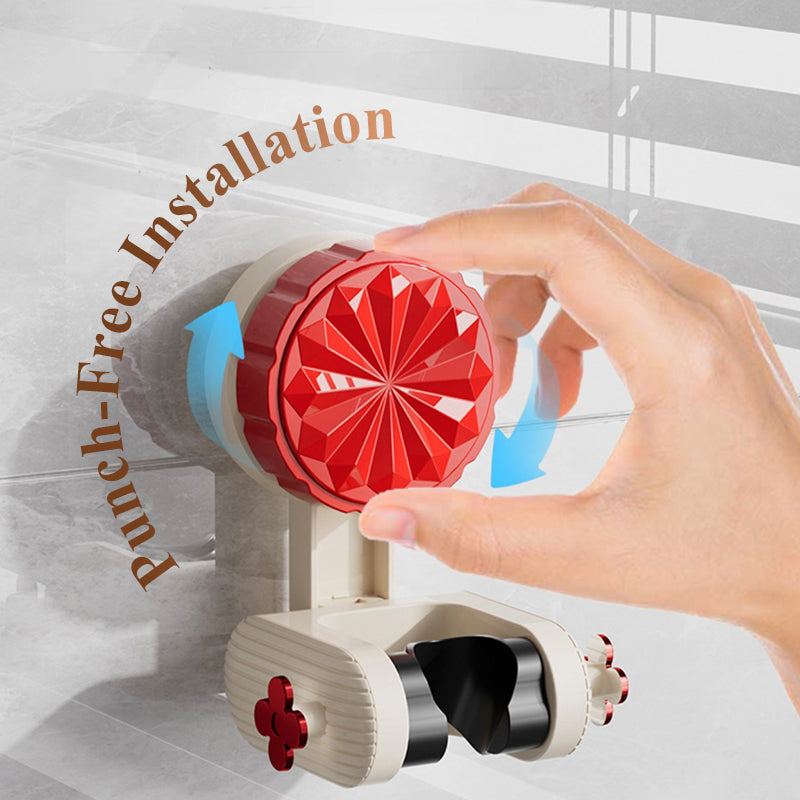 Adhesive Shower Rack for the Bathroom