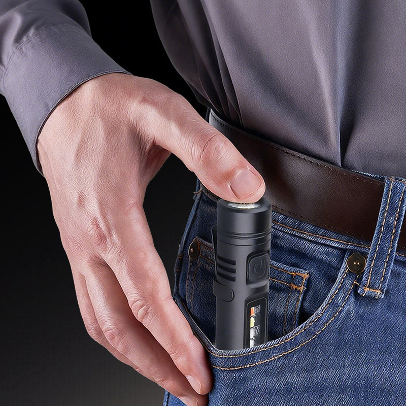 Multifunctional Mini Aluminum Flashlight