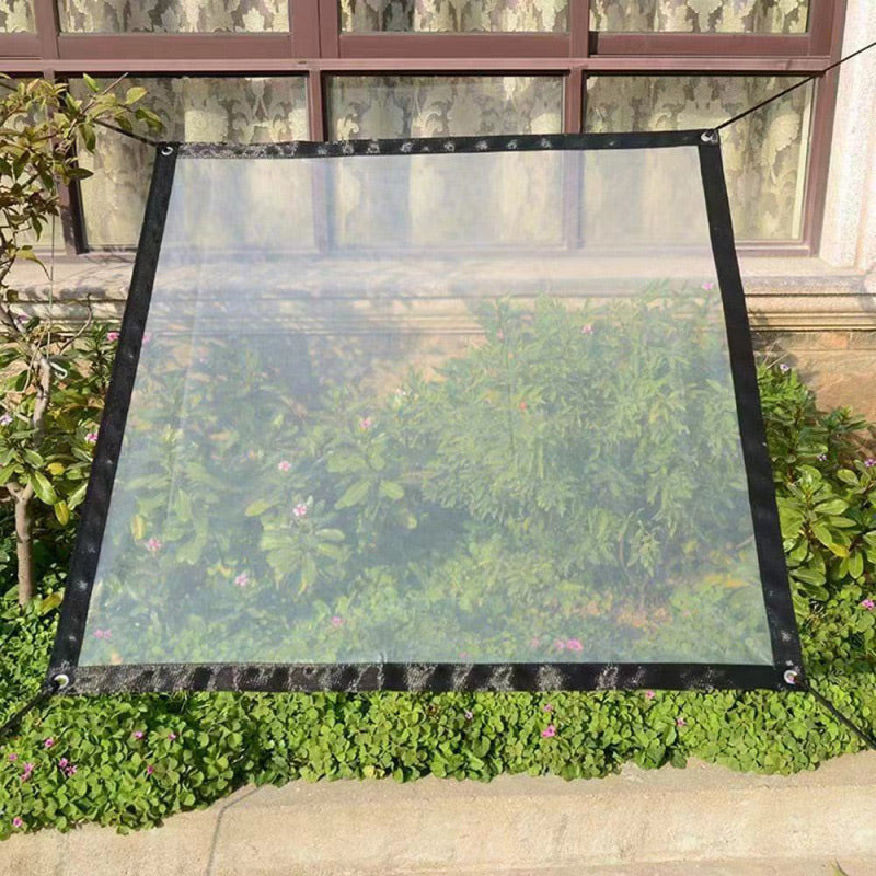 Heavy-Duty Clear Waterproof Tarp | UV-Resistant and Tear-Proof