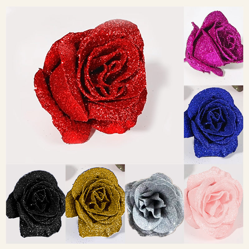DIY Glitter Rose Set - Make Your Own Bouquet