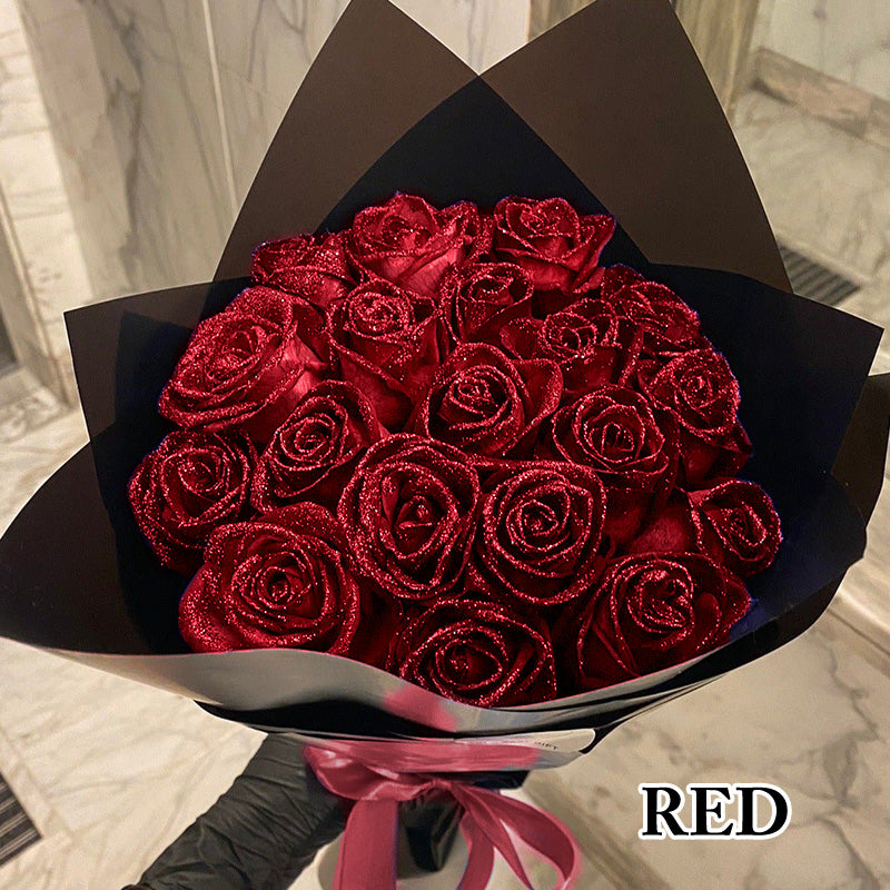 DIY Glitter Rose Set - Make Your Own Bouquet