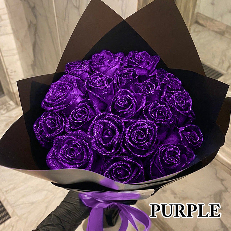 DIY Glitter Rose Set - Make Your Own Bouquet