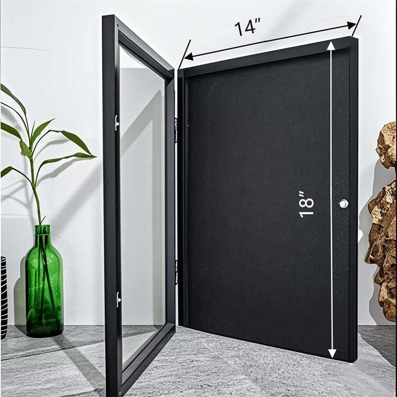 Wooden Shirt Display Frame with Magnetic Closure