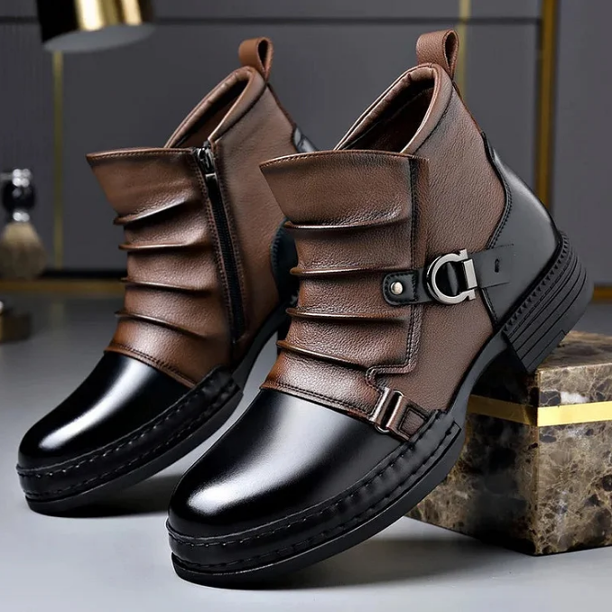 Men's Chelsea Boots - Stylish Ankle Boots (Premium Faux Leather)