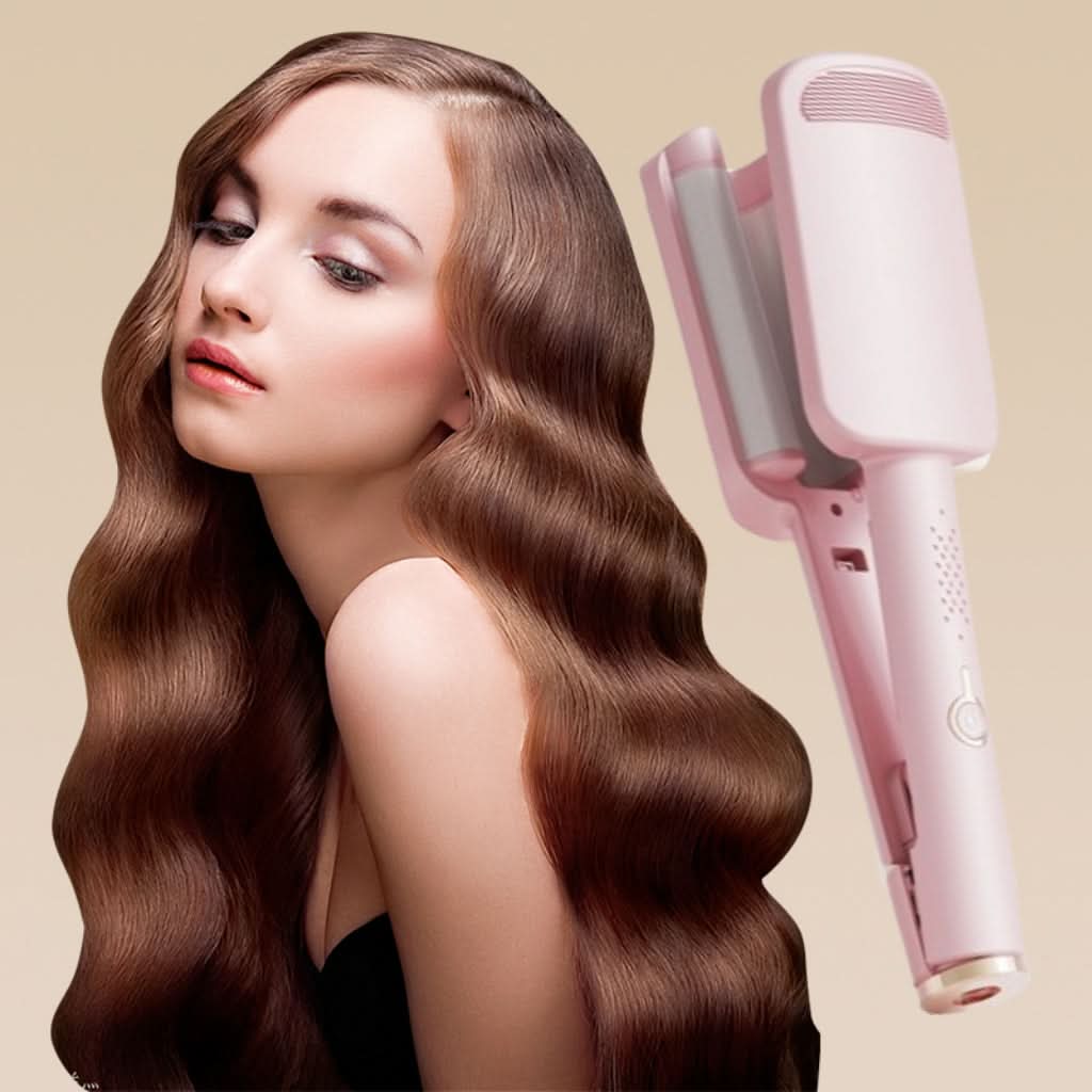 32mm Hair Waver - Beach Wave Curling Iron for Loose Waves & Mermaid Hair