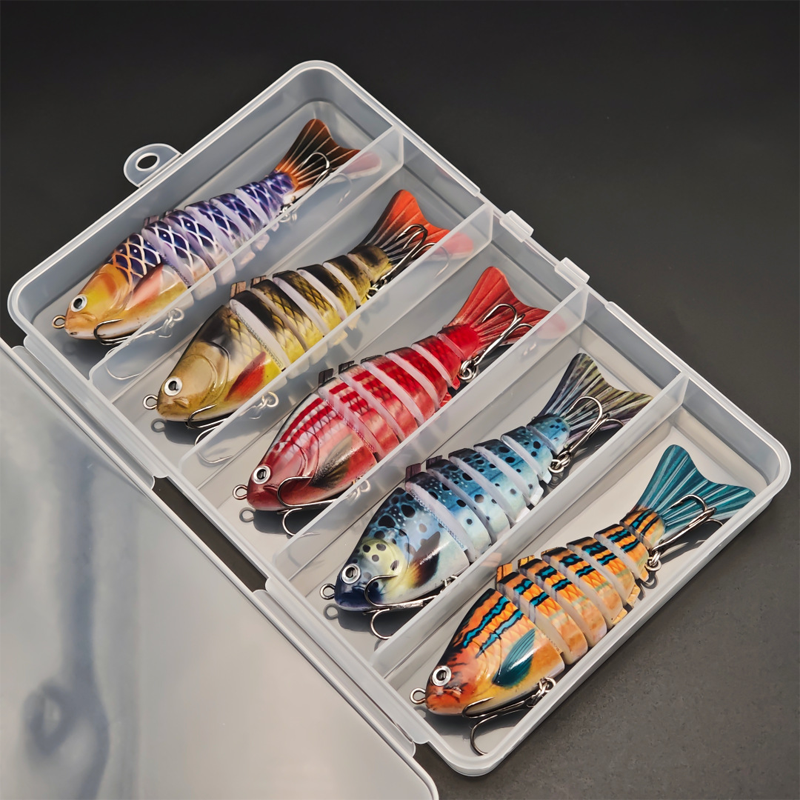 π£ Save 50%! π Multi-Jointed Bionic Swimming Bait / Fishing Lure Wobbler
