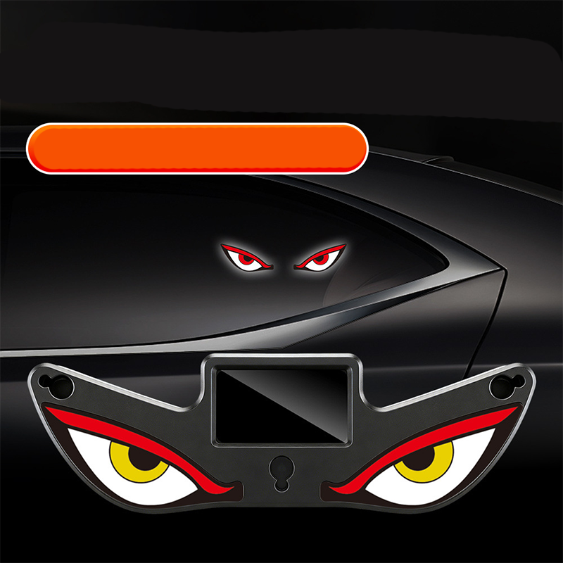 Solar LED Demon Eyes Car Window Lights