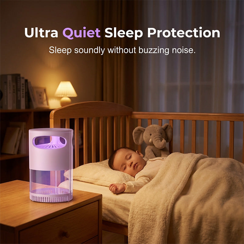 π¦ Silent UV Mosquito Trap / Insect Killer | Noiseless & Toxic-Free | USB-Powered | Perfect for the Bedroom π΄π€