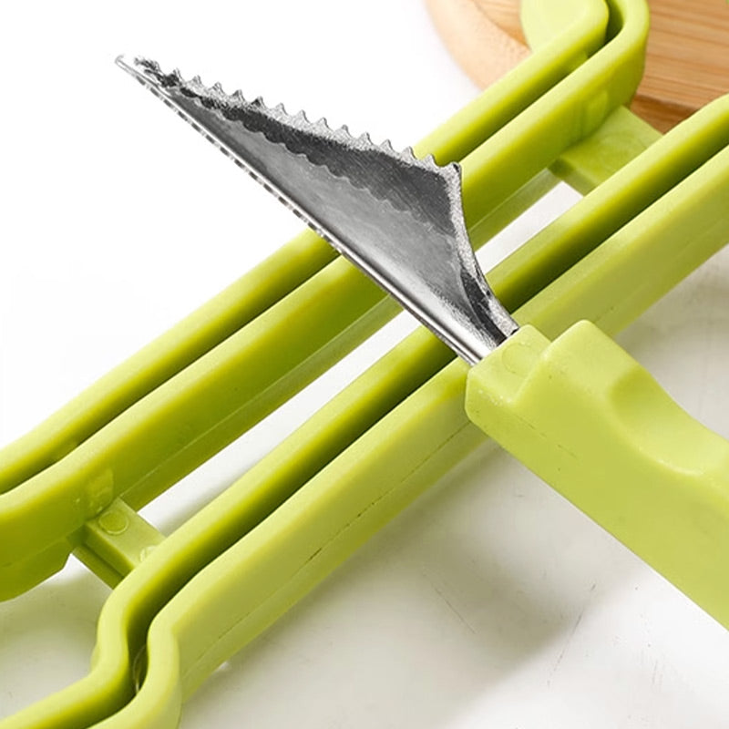 3-in-1 Stainless Steel Melon Baller and Spoon Set