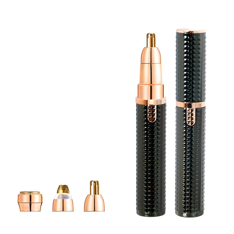 π 3-in-1 Electric Eyebrow Trimmer β Interchangeable Heads for Brows, Face, and Detailing β Unisex Design to Keep You Well-Groomed Anywhere, Anytime