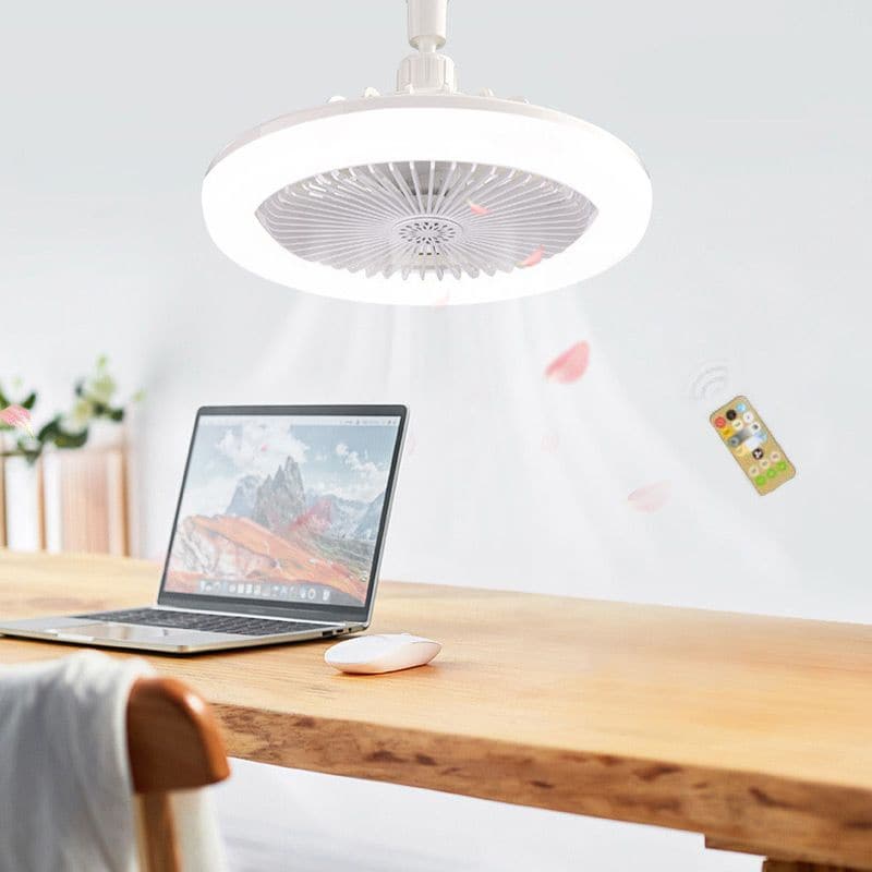 LED Ceiling Fan with Remote Control β Quiet, 3 Light Modes, Energy Efficient π