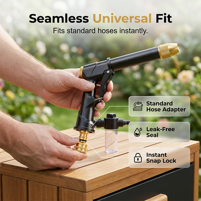 π High-Pressure Washer / High-Pressure Jet π¦ Ergonomic Grip β’ Pressure Nozzle β Powerful Car Wash π and Garden Watering π» Easy and Simple to Use! π