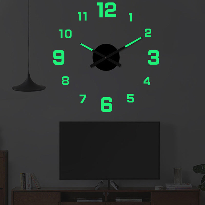 Floating 3D Art DIY Acrylic Clock Set