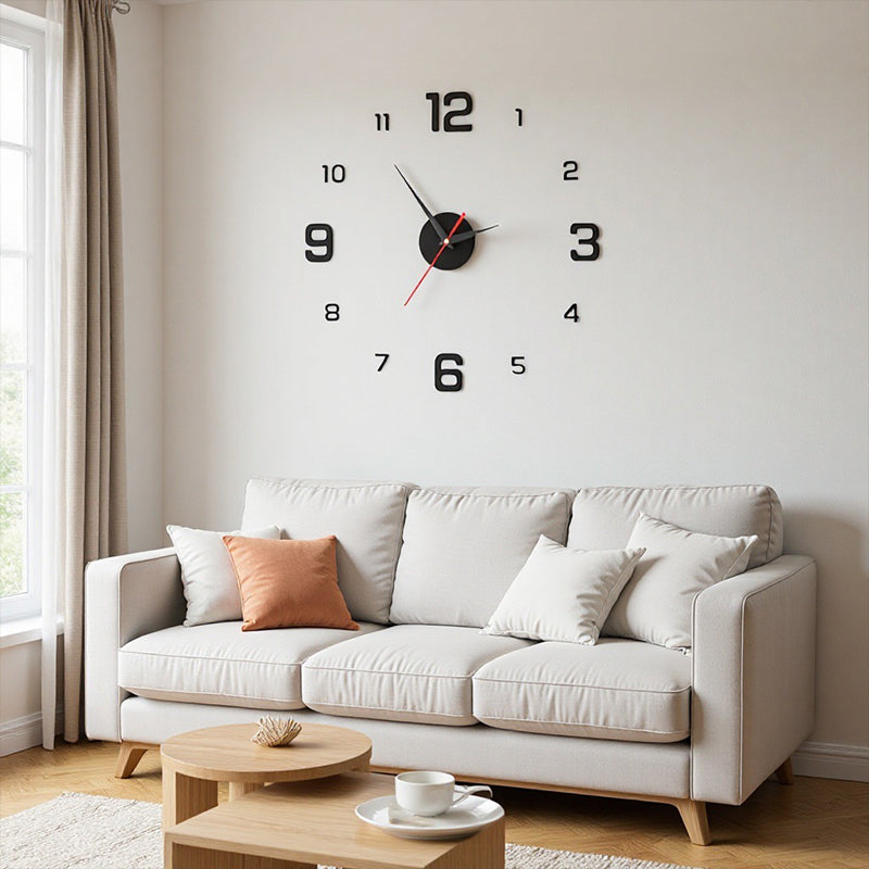 Floating 3D Art DIY Acrylic Clock Set