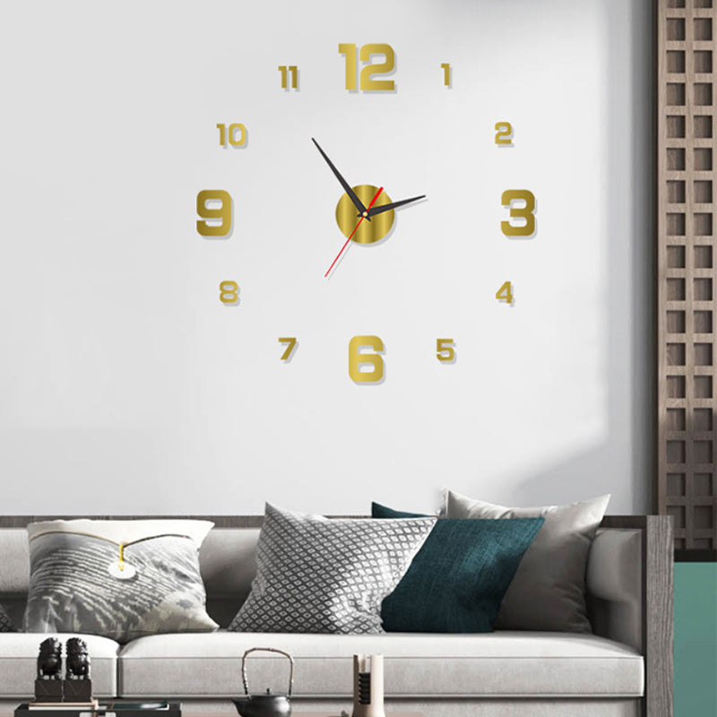 Floating 3D Art DIY Acrylic Clock Set