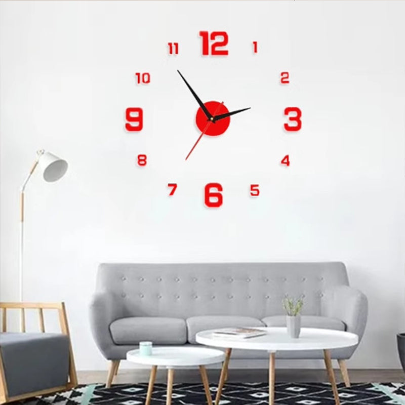 Floating 3D Art DIY Acrylic Clock Set