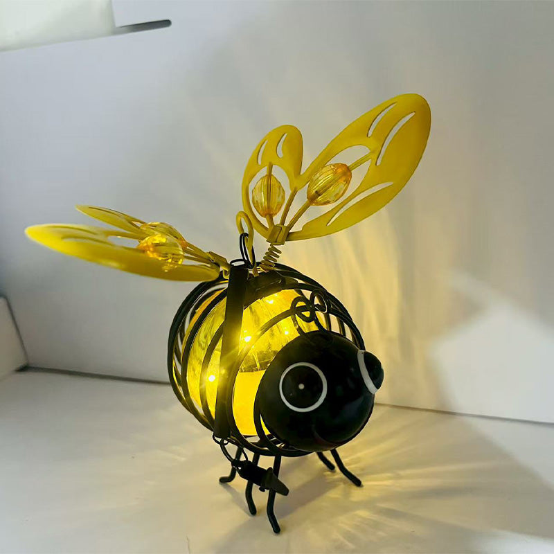 Solar Hanging Light with Bees
