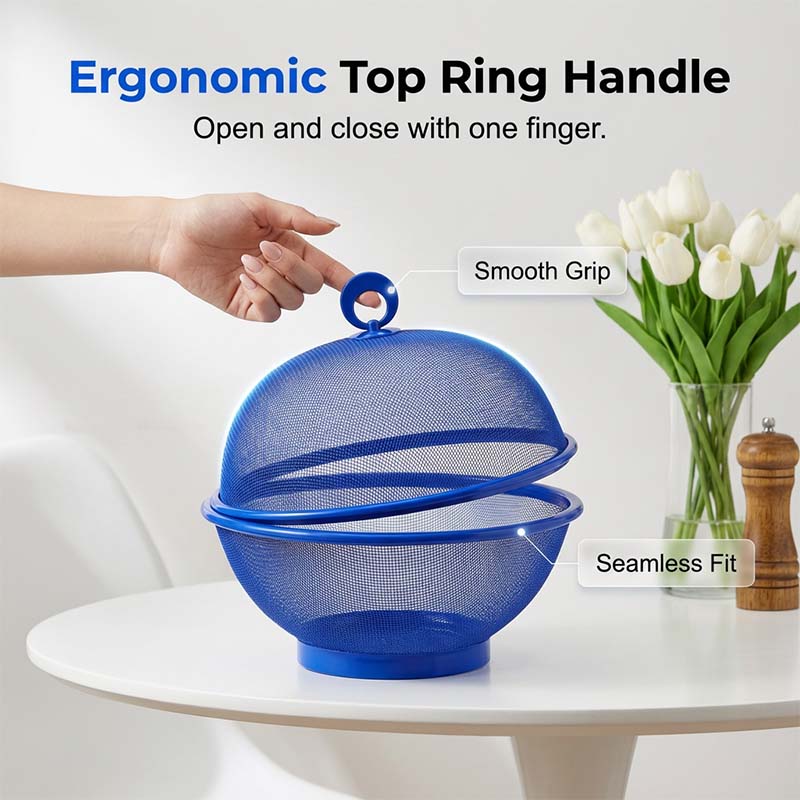 Fruit Basket with Lid – Protects Fruit and Keeps It Fresh