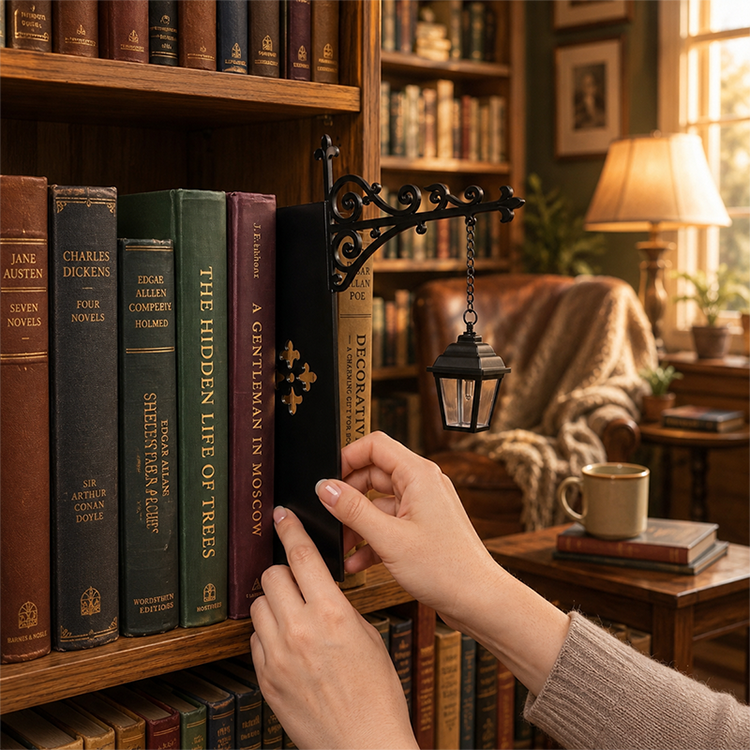 π’π’ 50% OFF RIGHT NOW! π₯ Mini Retro Street Lamp Bookend ππ‘ β Unique Design for Your Bookshelf