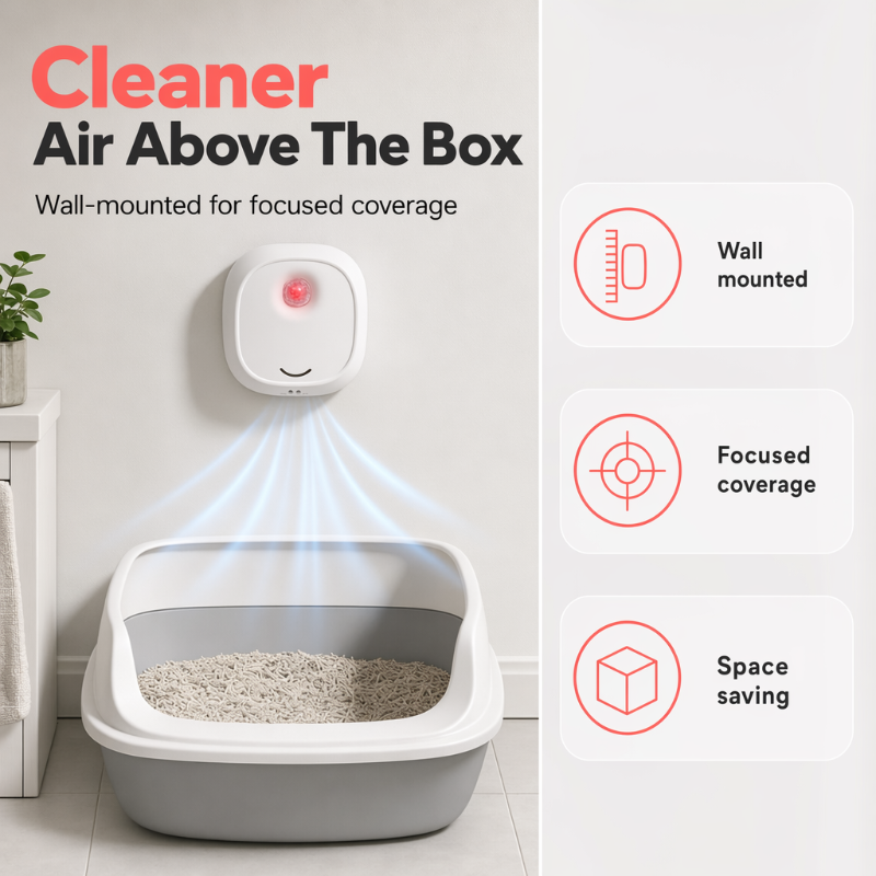 Ultra-Quiet Intelligent Pet Odor Eliminator