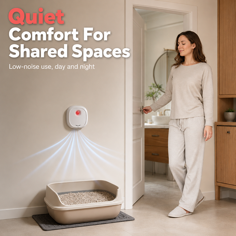 Ultra-Quiet Intelligent Pet Odor Eliminator