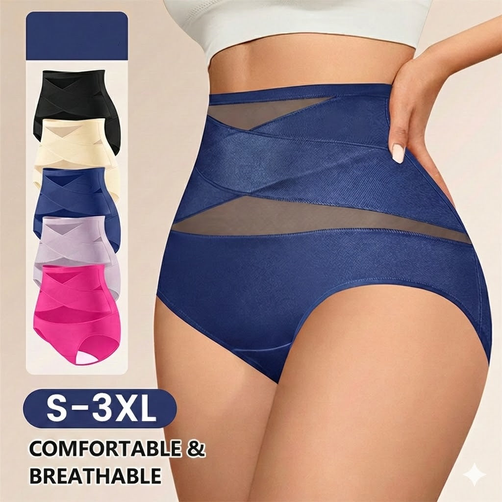 High-Waist Shaping Briefs - Seamless Shapewear Underwear (Tummy Control)