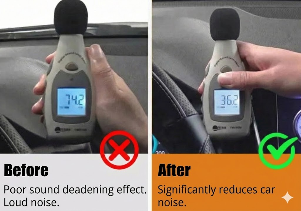Universal Car Door Rubber Seal (5 Meters) – Self-Adhesive Weatherstripping Against Wind Noise (B-Shape)