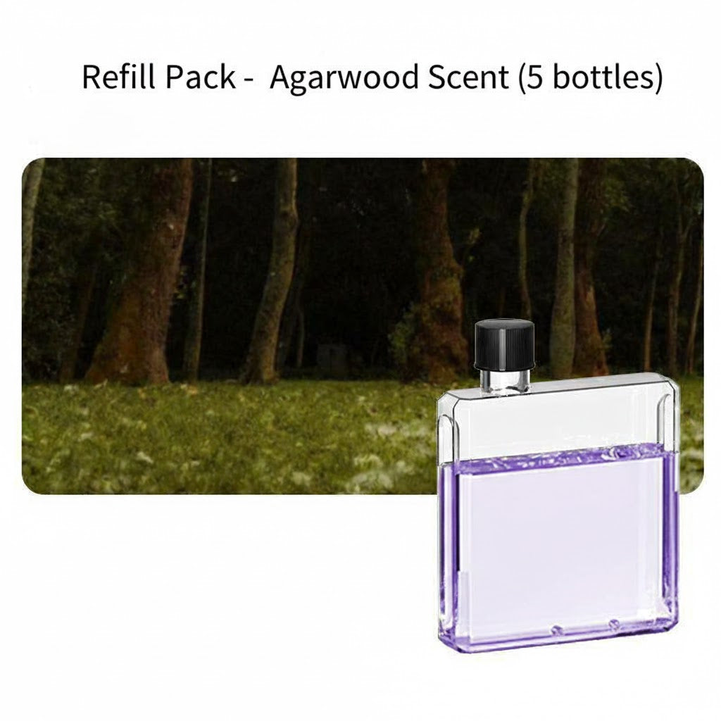 Wireless Aromatherapy Diffuser – USB Rechargeable – Nebulizer with LED Light