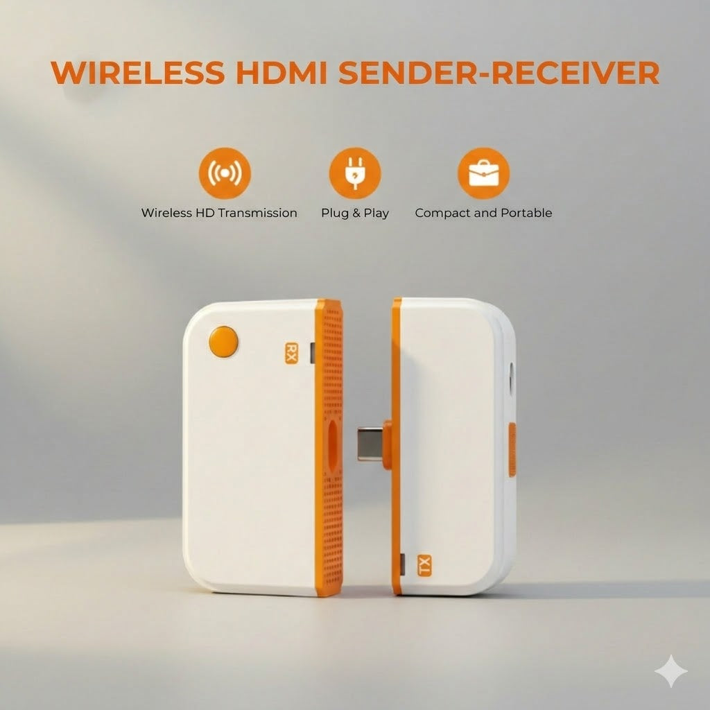 Wireless HDMI Transmitter and Receiver