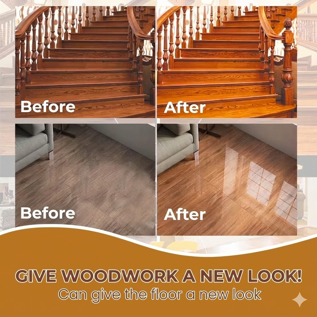 Natural Beeswax Wood Spray (Polish & Protect)