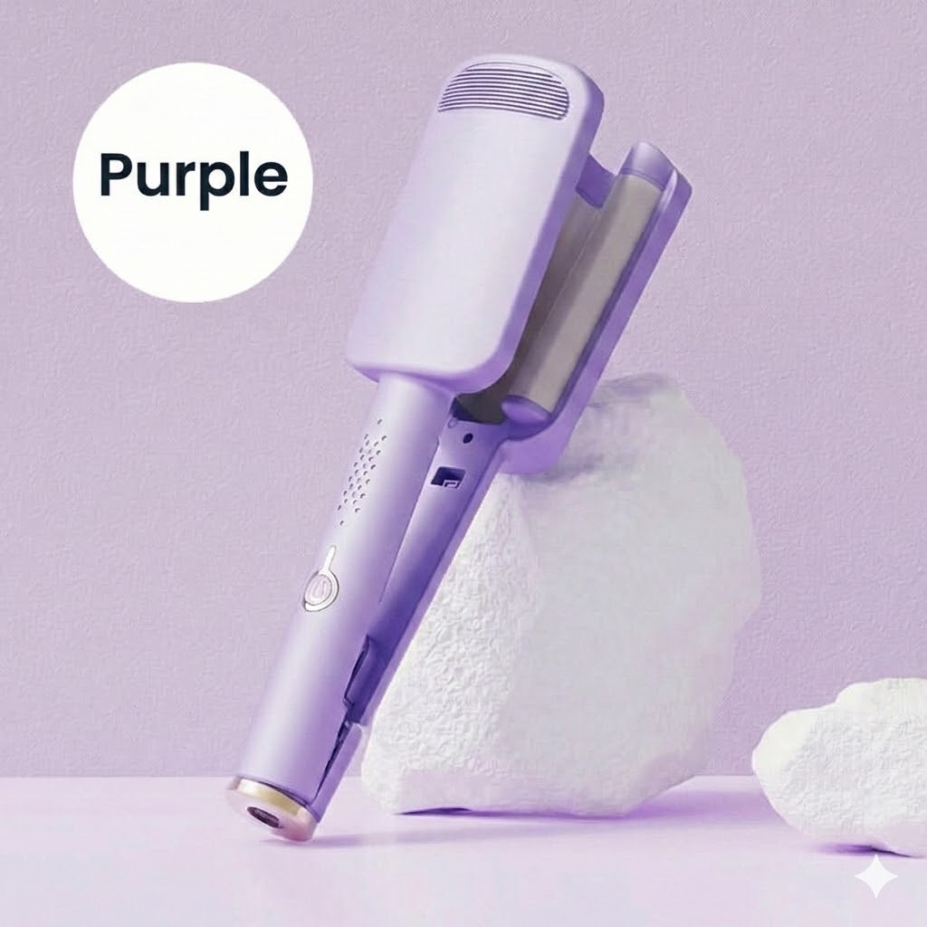 32mm Hair Waver - Beach Wave Curling Iron for Loose Waves & Mermaid Hair