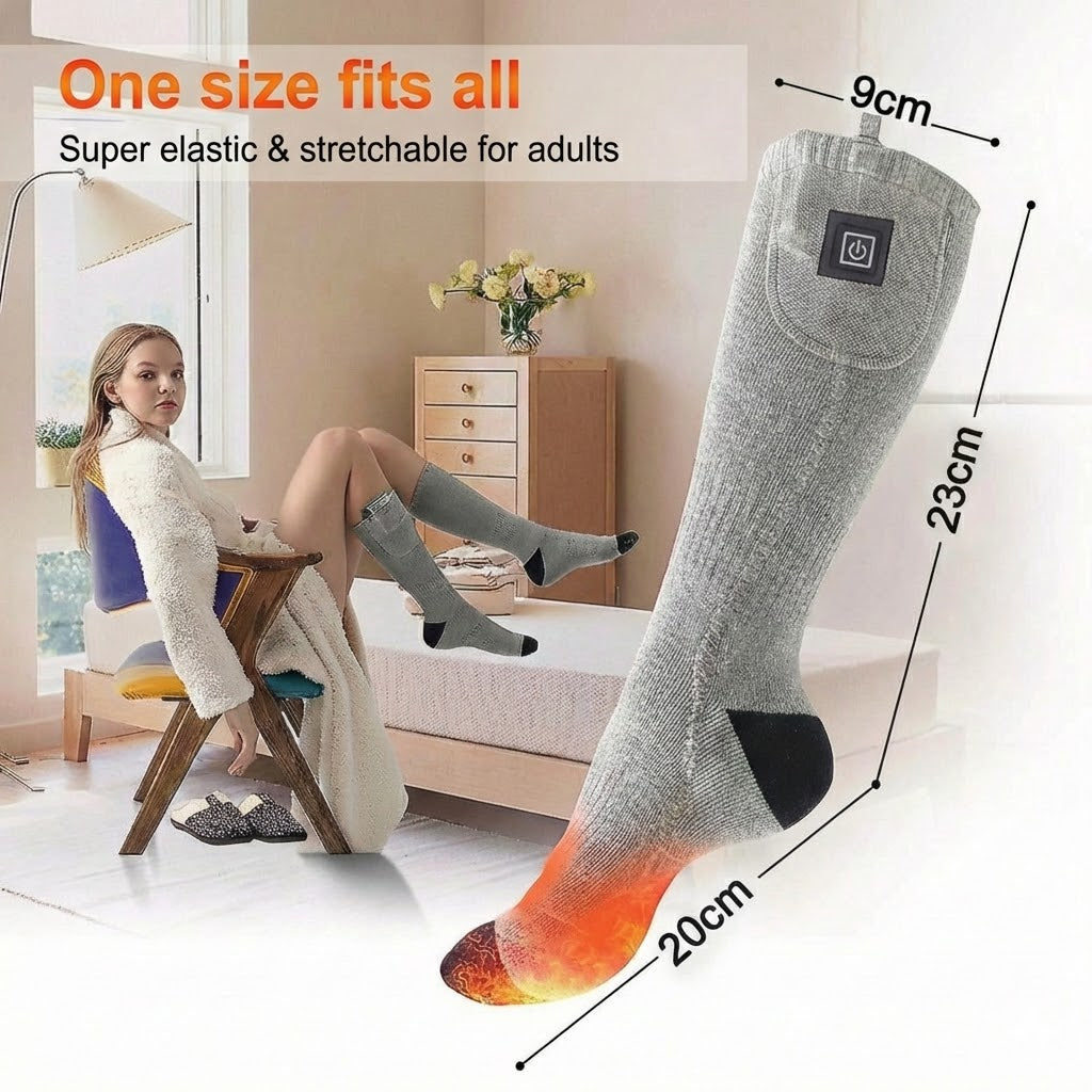 Rechargeable Heated Socks